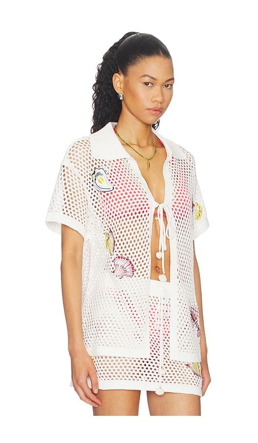 Soleia Crochet Top in . - size L (also in M, S, XS) - MINKPINK - Modalova