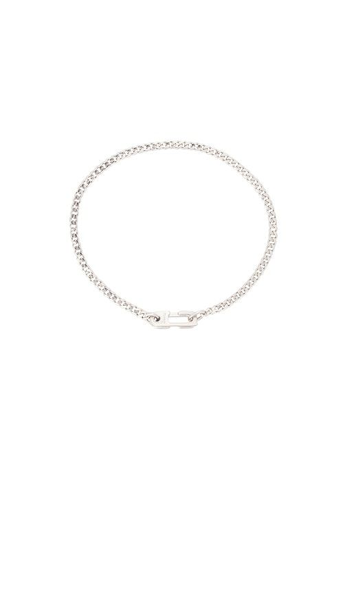 Annex Cuban Chain Bracelet in Metallic Silver. - size M (also in L) - Miansai - Modalova