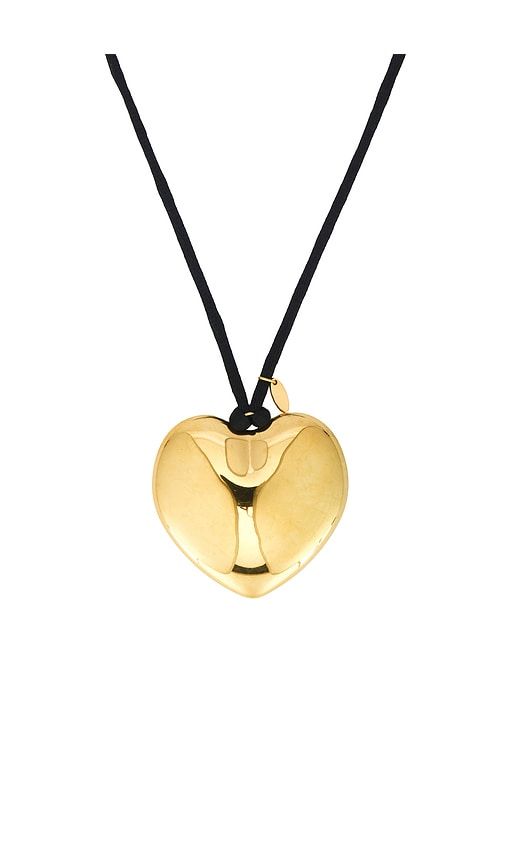 Big Heart Necklace in Metallic - Maison Irem - Modalova