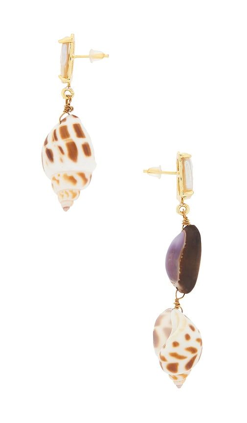 Maison Irem Keeva Earring in Brown - Maison Irem - Modalova