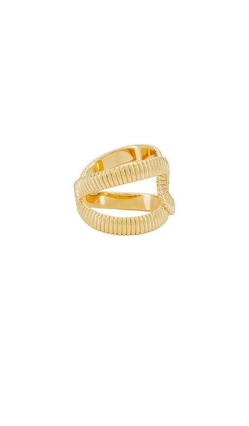 Zoe Ring in Metallic . - size M/L (also in S/M) - MIRANDA FRYE - Modalova