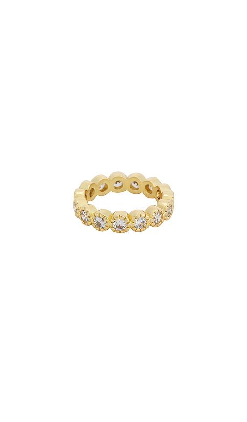 Isabelle Ring in Metallic . - size 5 (also in 6, 7, 8) - MIRANDA FRYE - Modalova