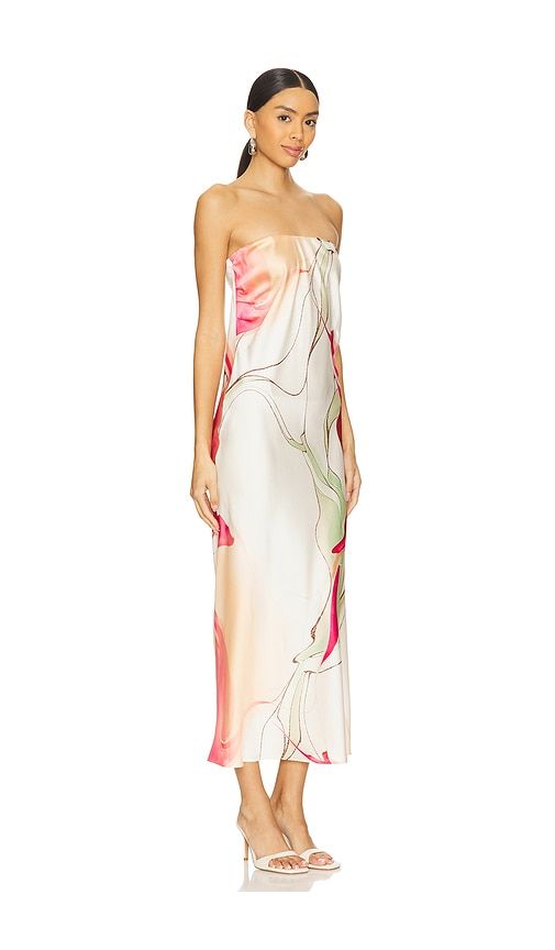 Thara Dress in Ivory. - size L (also in XL) - MISA Los Angeles - Modalova