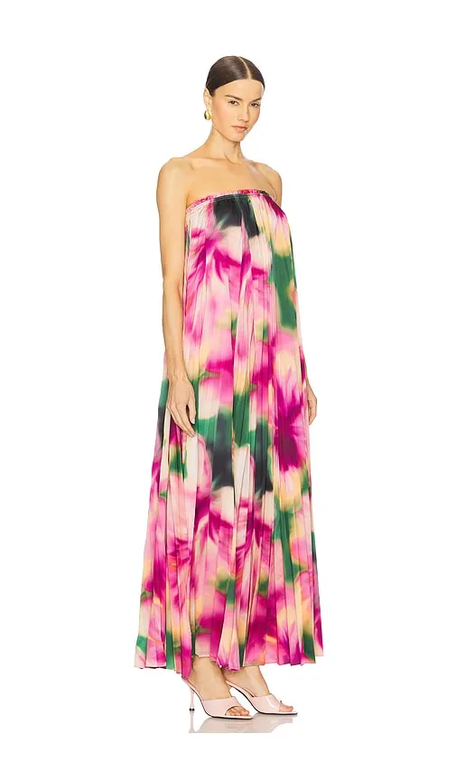 Agatha Dress in Fuchsia. - size L (also in S) - MISA Los Angeles - Modalova