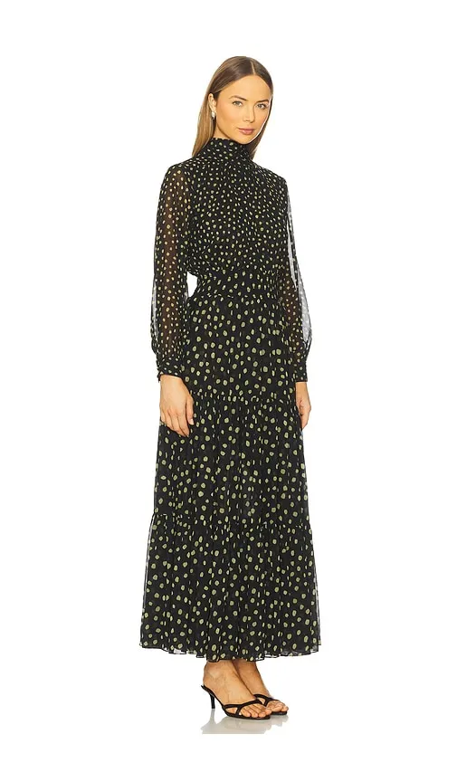 Daphne Dress in Black. - size L (also in XS) - MISA Los Angeles - Modalova