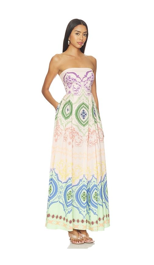 Maddie Maxi Dress in Pink. - size S (also in M, L, XL) - MISA Los Angeles - Modalova