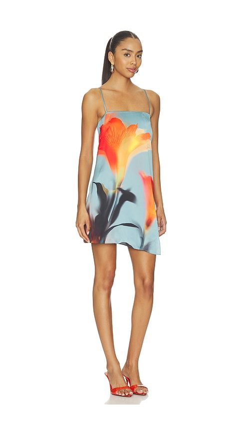 Inez Mini Dress in Blue. - size M (also in XS) - MISA Los Angeles - Modalova