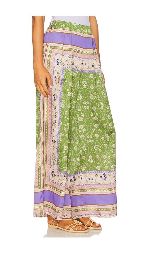 Selena Pants in Green,Beige. - size M (also in S, XL) - MISA Los Angeles - Modalova