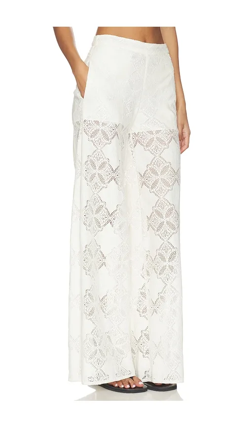 Ravi Pant in Ivory. - size M (also in S, XL) - MISA Los Angeles - Modalova