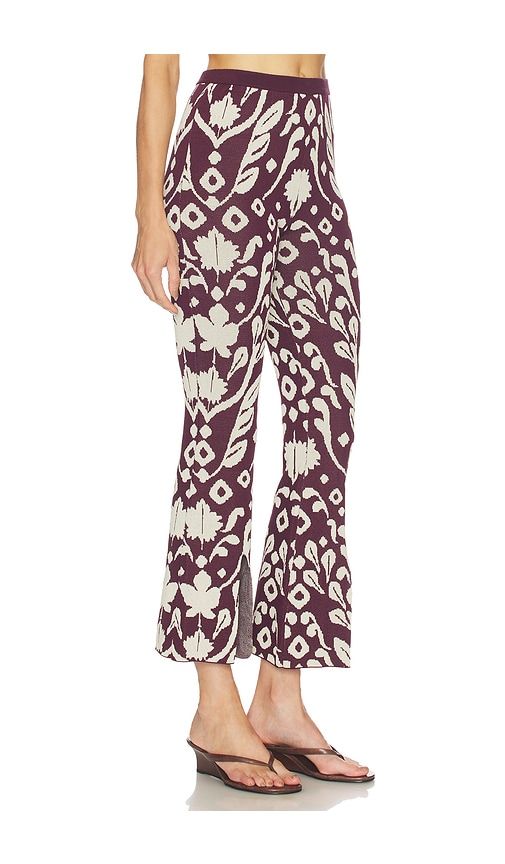 Calli Pant in Brown. - size L (also in M, S, XL, XS, XXS) - MISA Los Angeles - Modalova