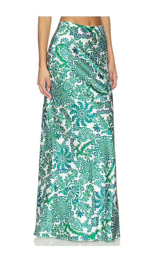 Sierra Skirt in White,Green. - size S (also in XS) - MISA Los Angeles - Modalova