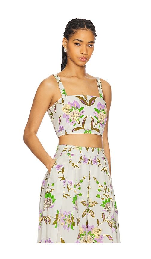 Lois Top in White. - size L (also in M, XXS) - MISA Los Angeles - Modalova