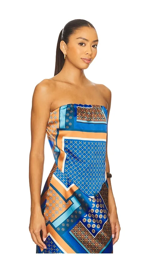 Mae Top in Royal. - size L (also in XL, XS) - MISA Los Angeles - Modalova