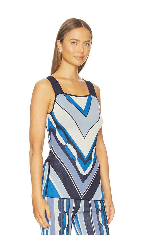 Diara Top in Blue. - size L (also in M, S, XL, XS, XXS) - MISA Los Angeles - Modalova