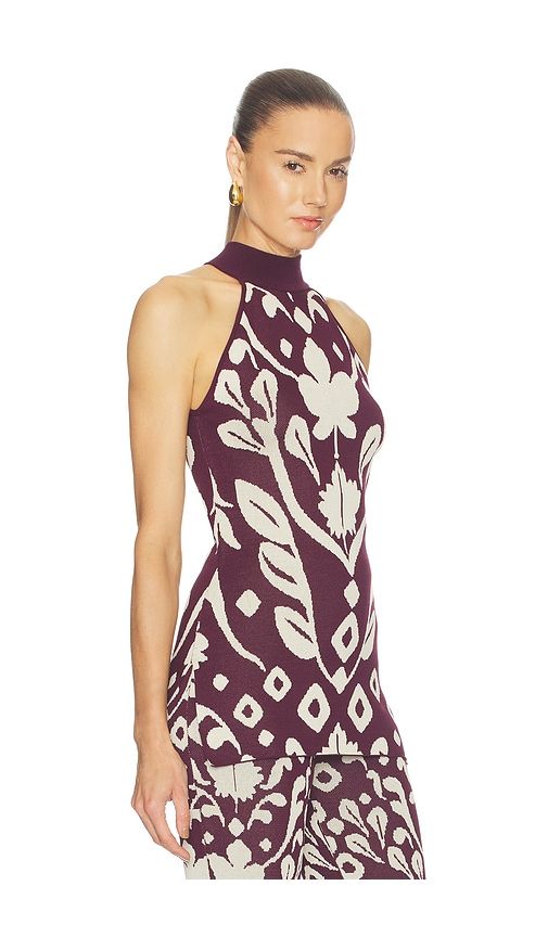 Terri Top in Brown. - size L (also in M, S, XL, XS, XXS) - MISA Los Angeles - Modalova