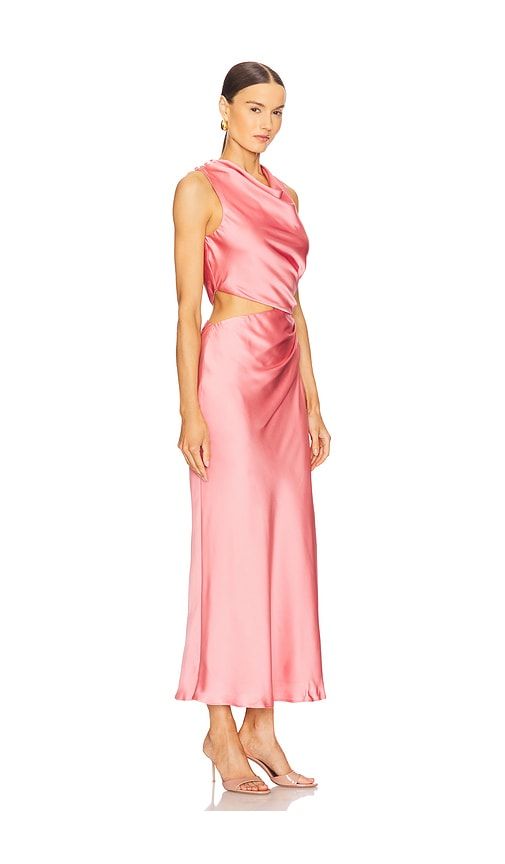Amadeus Midi Dress in Pink. - size S (also in M, L) - MISHA - Modalova