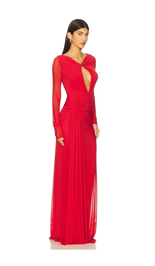 The Irina Dress in Red. - size M (also in S) - MISHA - Modalova