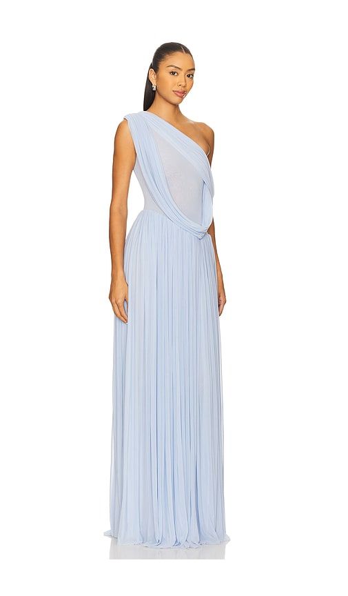 The Medias Stocking Dress in Blue. - size M (also in S, XS) - MISHA - Modalova