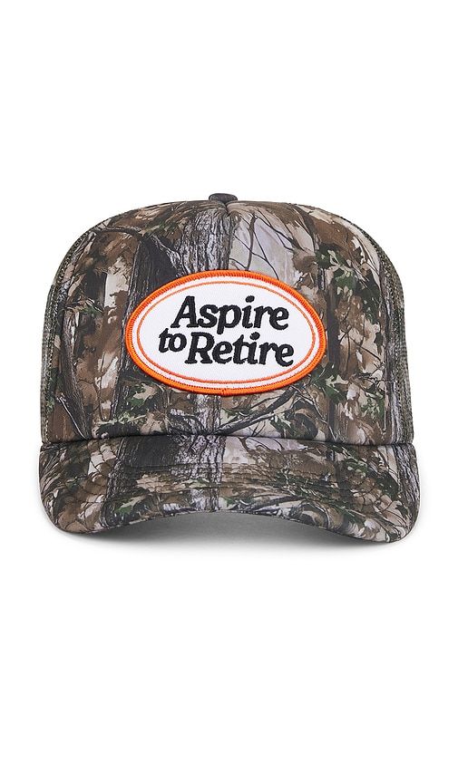 Heritage Trucker Hat in Grey - Motel Margarita - Modalova
