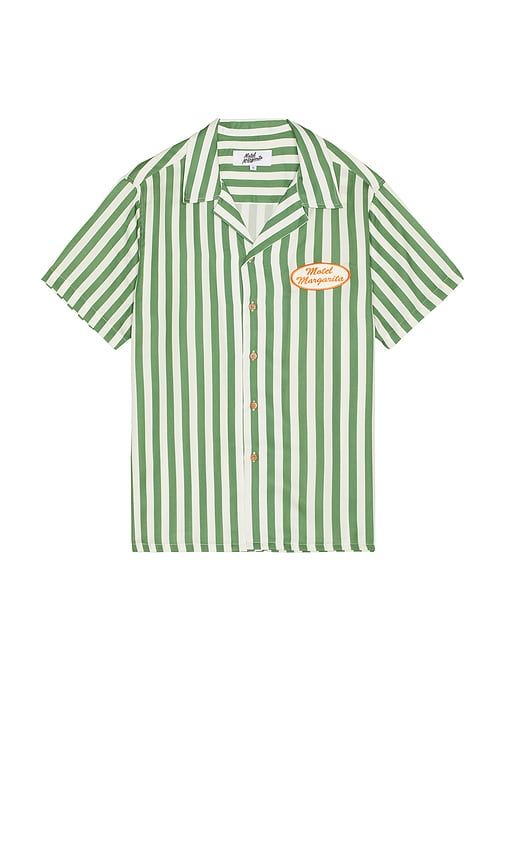 Cabana Button Up Shirt in Green. - size L (also in M, S, XL/1X) - Motel Margarita - Modalova