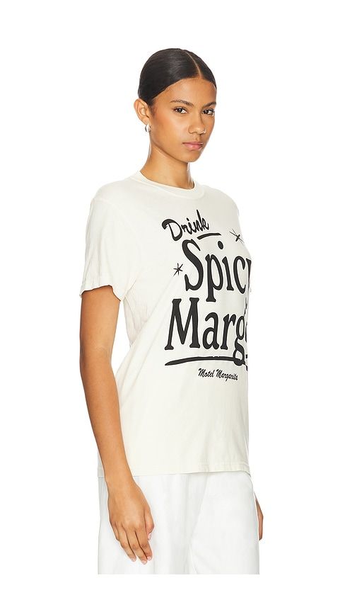 Spicy Margs. Tee in Cream. - size L (also in M, S, XL/1X) - Motel Margarita - Modalova