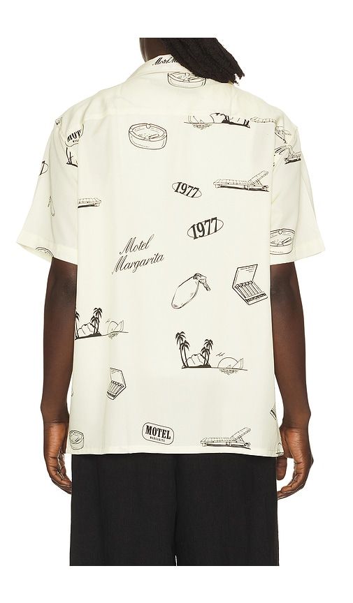 No Vacancy Shirt in Cream. - size S (also in M, L, XL/1X) - Motel Margarita - Modalova