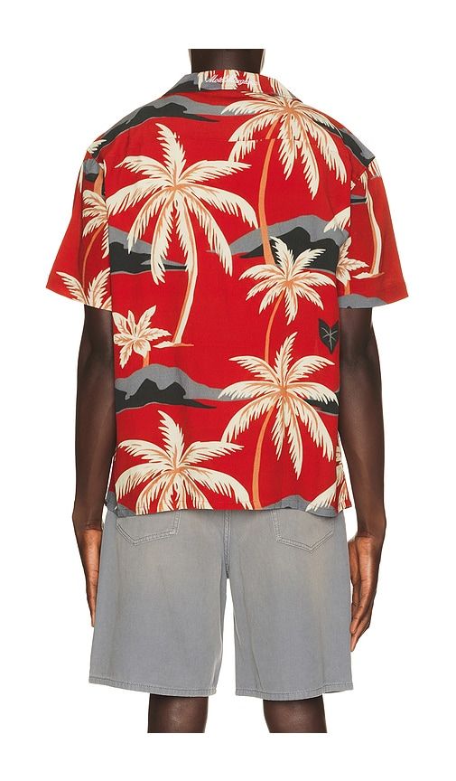 Island Shirt in Red. - size L (also in M, S, XL/1X) - Motel Margarita - Modalova