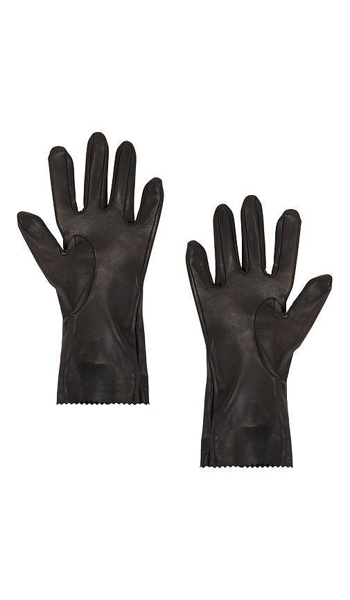 Short Leather Gloves in . - size 6.5 (also in 7) - MANOKHI - Modalova