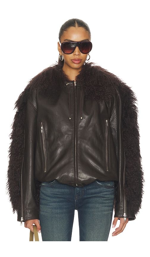 Jade Coat in . - size 34 (also in 36, 38) - MANOKHI - Modalova