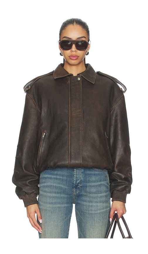 Daya Jacket in Chocolate. - size 36 (also in 40) - MANOKHI - Modalova