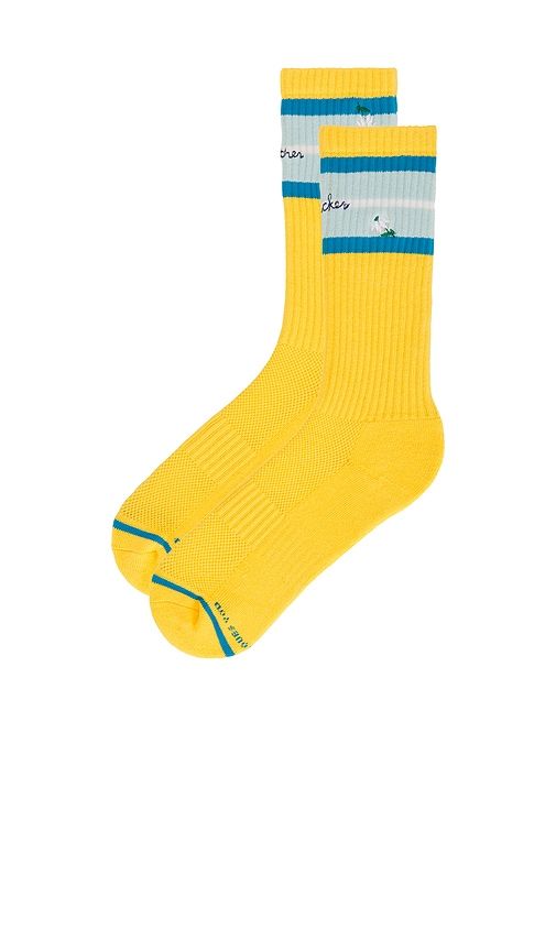 The Half-calf Socks in Yellow - MOTHER - Modalova