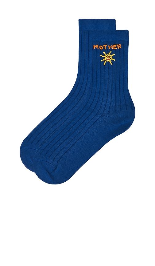 MOTHER The Half Step Socks in Blue - MOTHER - Modalova