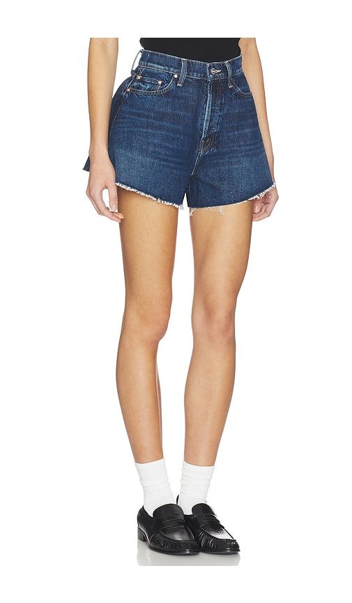 The Flutter Short Fray Short in Blue. - size 23 (also in 24, 26, 27, 28, 29, 30, 31, 32, 33) - MOTHER - Modalova