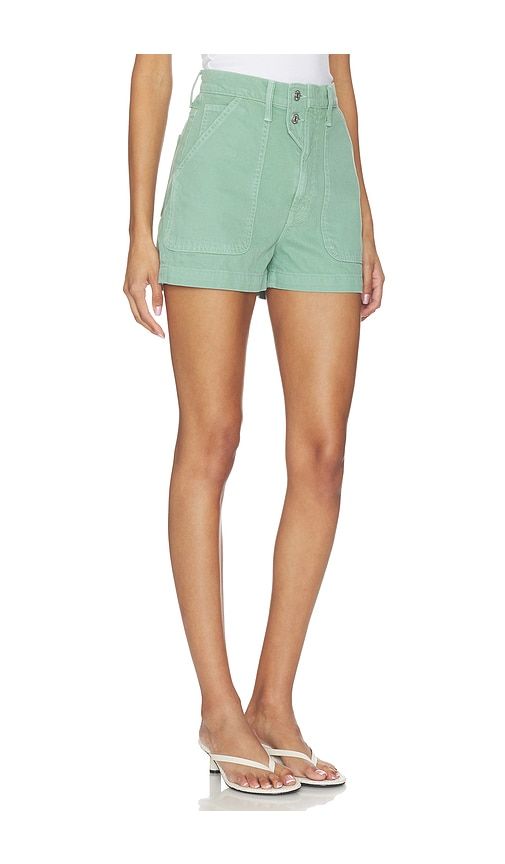 The Detour Short in Green. - size 27 (also in 30, 31) - MOTHER - Modalova