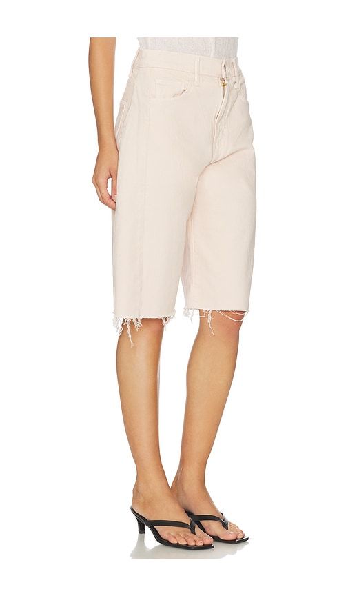 The Half-pipe Bermuda Fray Shorts in Peach. - size 23 (also in 24, 26, 28, 29, 30, 31, 33, 34) - MOTHER - Modalova