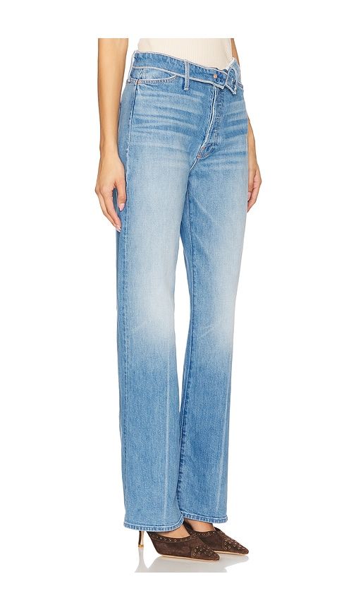 The Foldover Dodger Sneak Jeans in Blue. - size 29 (also in 33) - MOTHER - Modalova