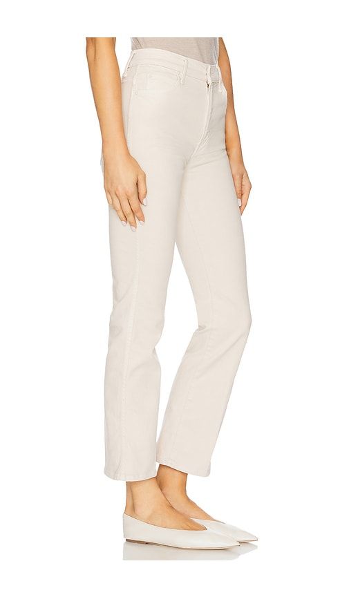 The Mid Rise Smokin' Double Flood Jeans in Ivory. - size 32 (also in 34) - MOTHER - Modalova