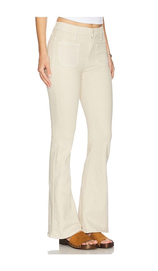 The Patch Pocket Weekend Jeans in Cream. - size 33 (also in 34) - MOTHER - Modalova