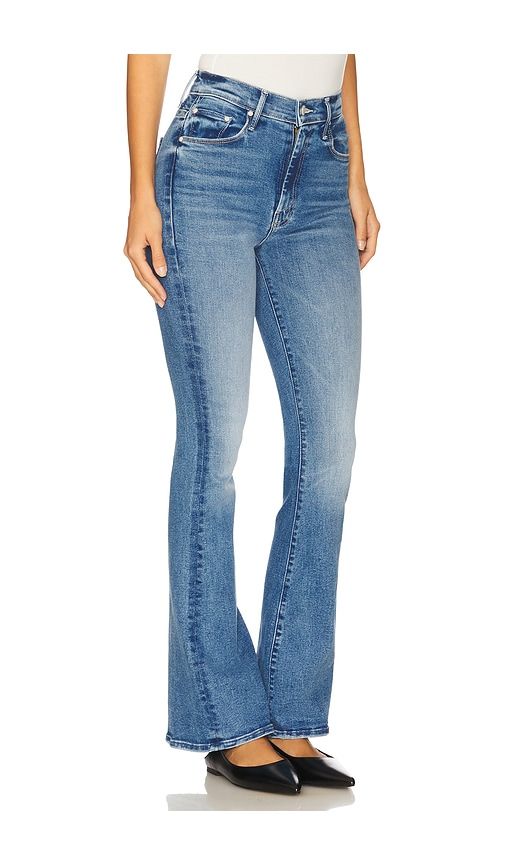High Waisted Weekend Skimp Jeans in Blue. - size 26 (also in 27) - MOTHER - Modalova