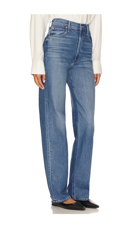 High Waisted Tunnel Vision Sneak Jeans in Blue. - size 24 (also in 25) - MOTHER - Modalova