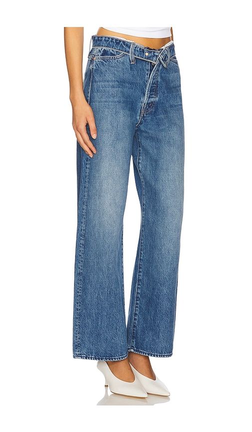 The Fold Over Dodger Ankle Jeans in Blue. - size 28 (also in 30, 31) - MOTHER - Modalova