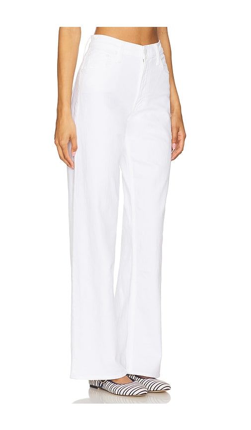 The Spinner Zip Sneak Jeans in White. - size 33 (also in 34) - MOTHER - Modalova