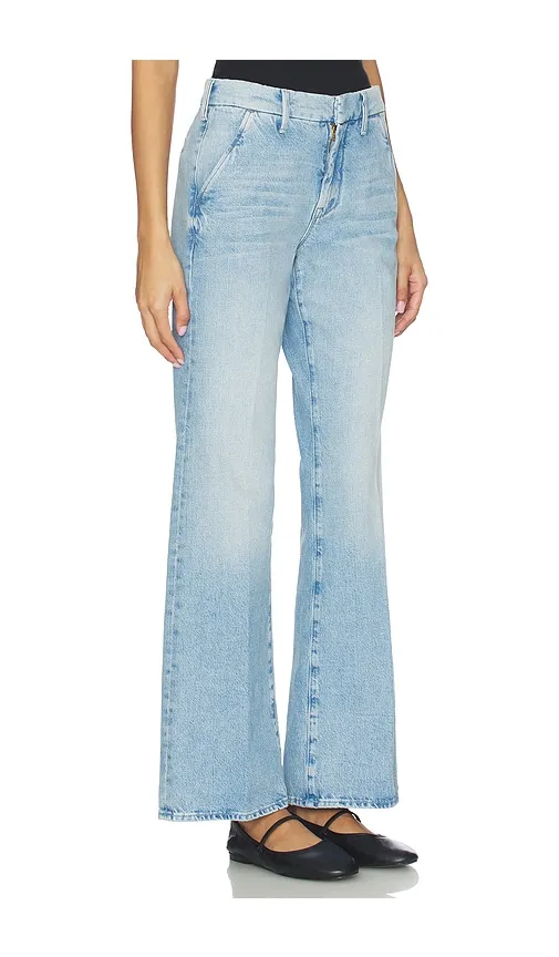 The Bookie Prep Sneak Jeans in Blue. - size 24 (also in 27, 29, 33) - MOTHER - Modalova