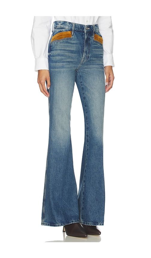 The Pointy Pocket Doozy Hee Jeansl in Blue. - size 28 (also in 29) - MOTHER - Modalova
