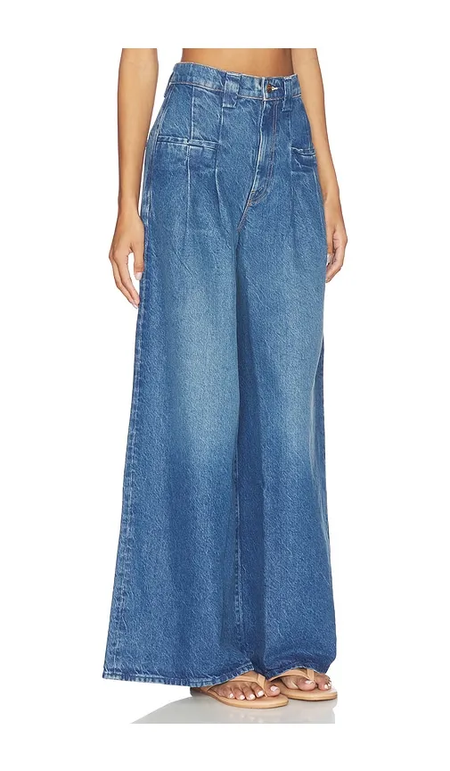 The Double Prep Sugar Cone Skimp Jeans in Navy. - size 23 (also in 26, 31, 34) - MOTHER - Modalova
