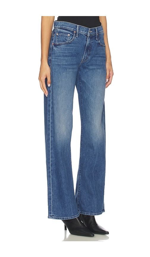 The Mid Rise Lasso Sneak Jeans in Blue. - size 30 (also in 32) - MOTHER - Modalova