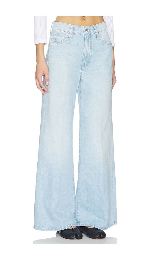The Ditcher Roller Zip Skimp Jeans in Blue. - size 24 (also in 25, 26, 27, 29, 30, 31, 32) - MOTHER - Modalova
