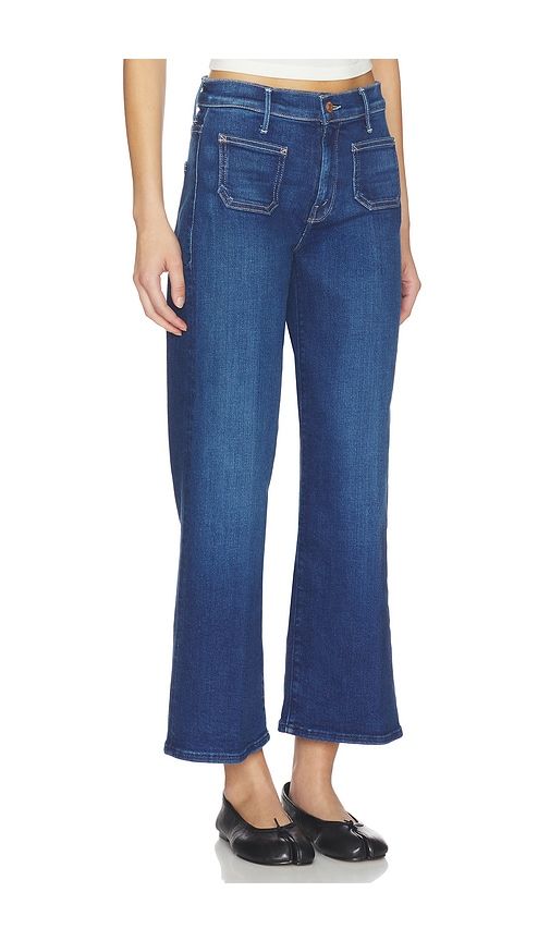 The Patch Pocket Mid Rise Maven Ankle Jeans in Blue. - size 24 (also in 25, 32, 33, 34) - MOTHER - Modalova
