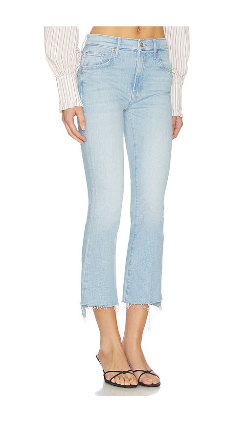 The Insider Crop Step Fray Jeans in Blue. - size 26 (also in 27, 28) - MOTHER - Modalova