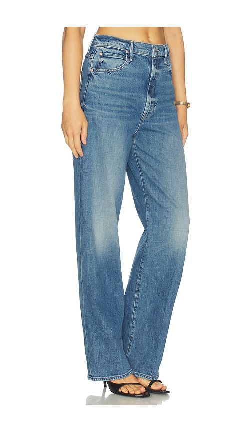 High Waisted Tunnel Vision Sneak Jeans in Blue. - size 23 (also in 25, 26, 27, 30, 31, 33) - MOTHER - Modalova